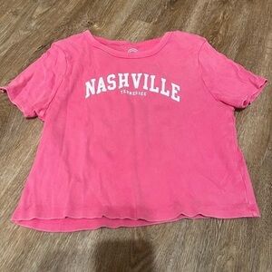 Nashville Kids Pink T-Shirt